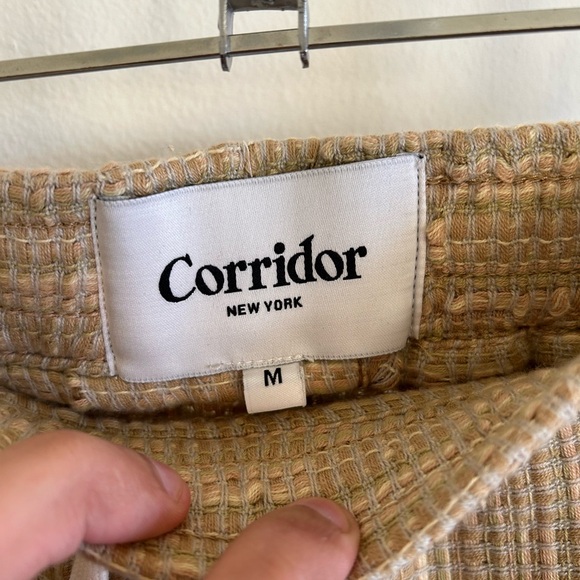 Corridor textured cotton weave drawstring trousers - Picture 4 of 6